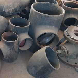 سه راه مساوی فولادی